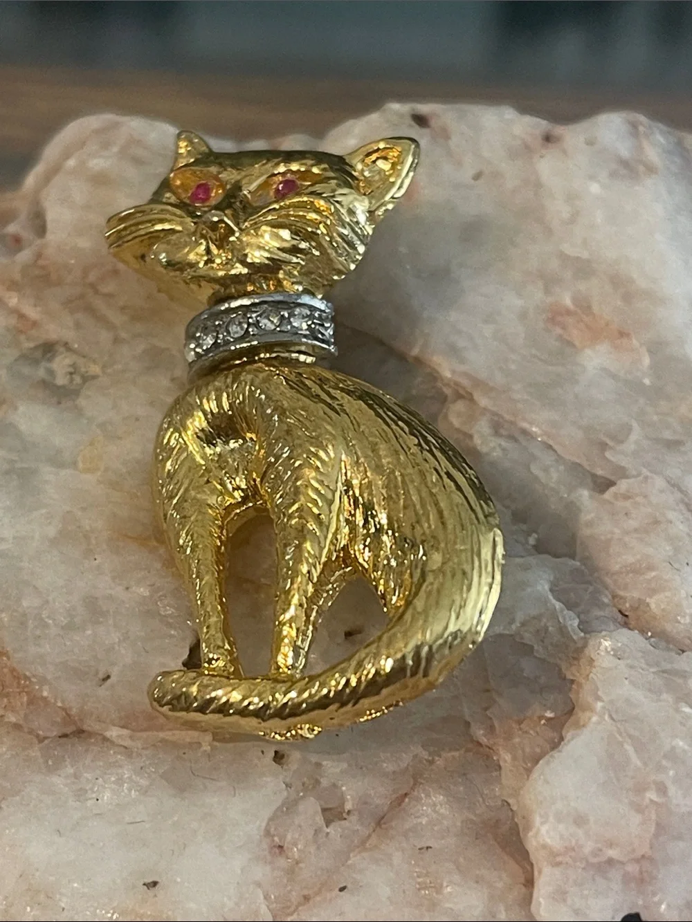 Fancy Kitten Brooch